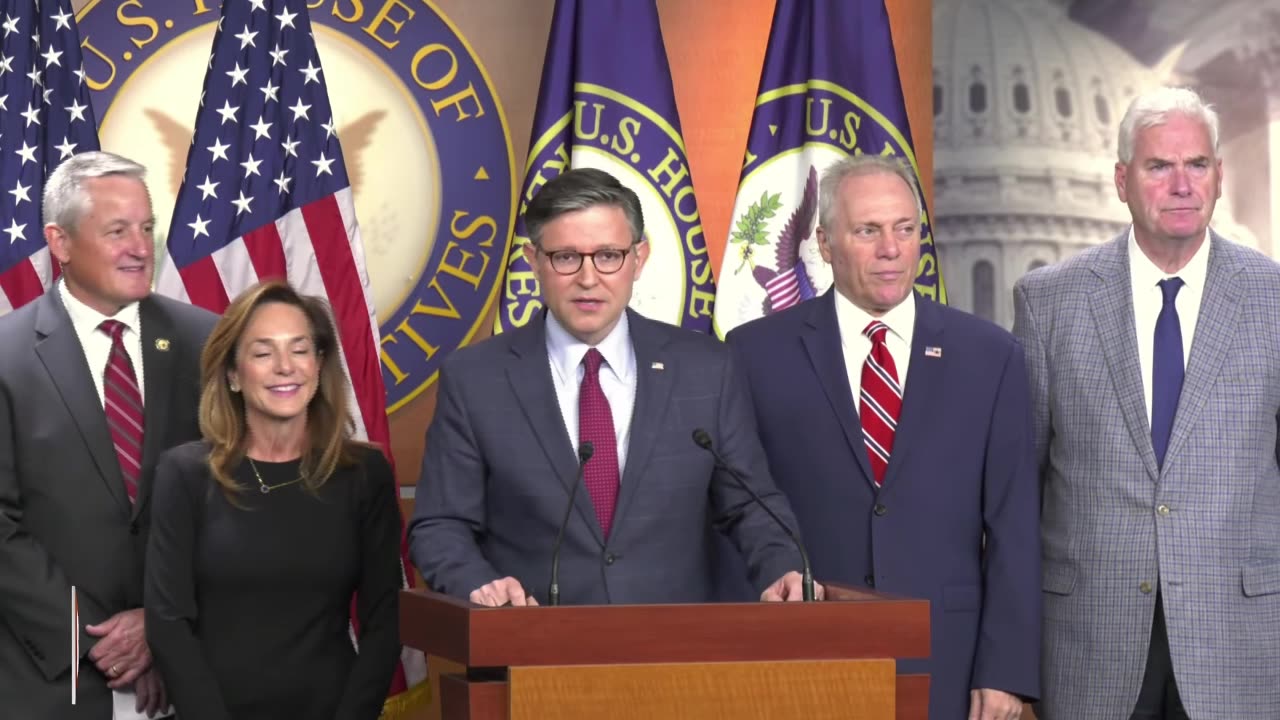 LIVE: Speaker Mike Johnson Holds News Conference on Day 22 of Gov't Shutdown...