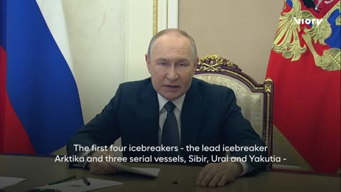 ‘Russia is the only country that can mass-produce high-performance nuclear icebreakers’ — Putin says