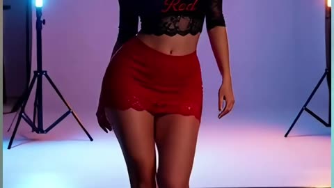 Dance of neon women
