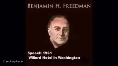 Speech Freedman 1961