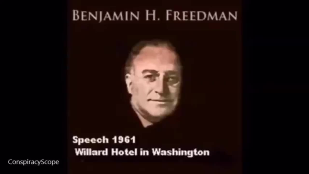 Speech Freedman 1961