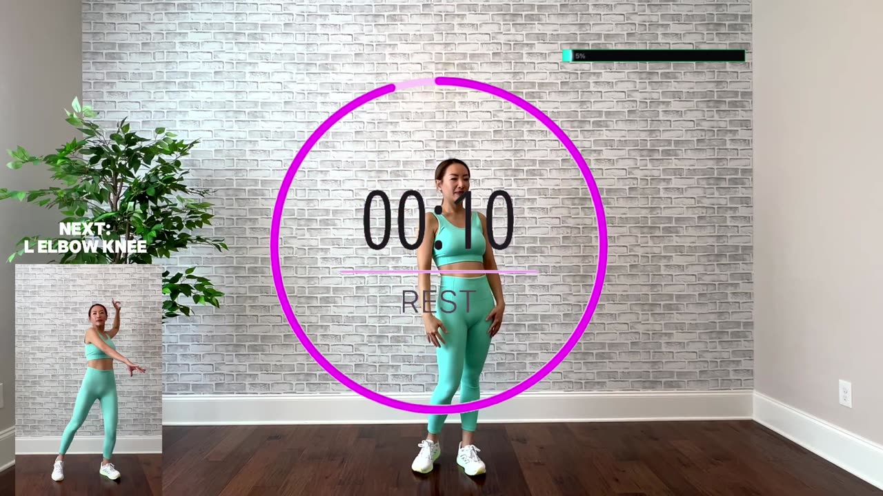 Snatched Waist in 10 Minutes! Standing Abs Workout You Can Do Anywhere