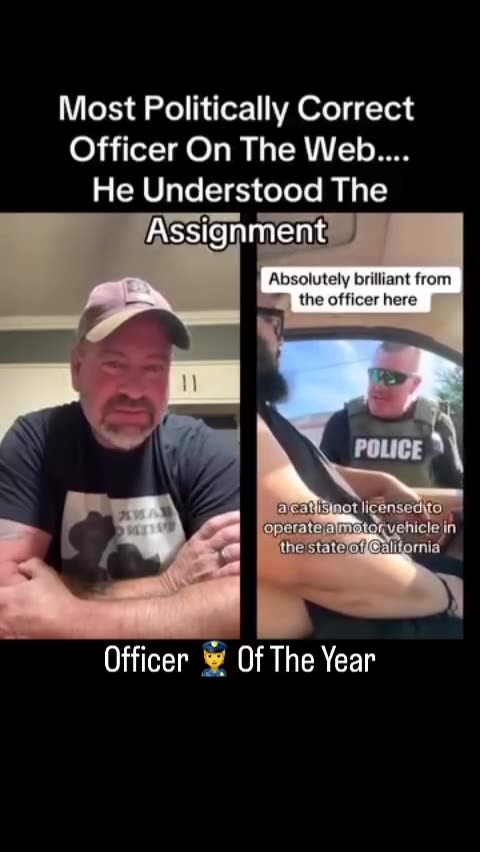 OMG! This cop is GREAT!!!