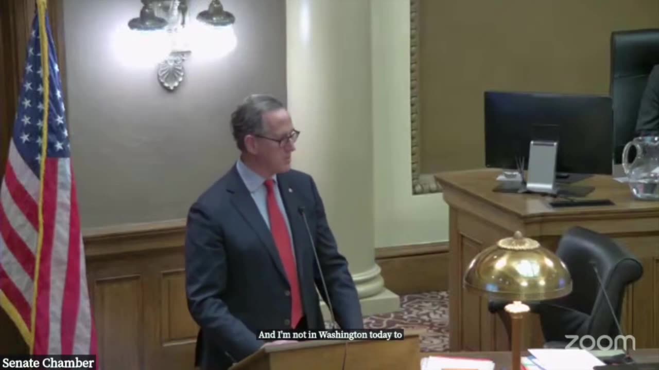 Rick Santorum's Address to Wyoming Senate: 'The Problems are Going to Be Solved HERE'