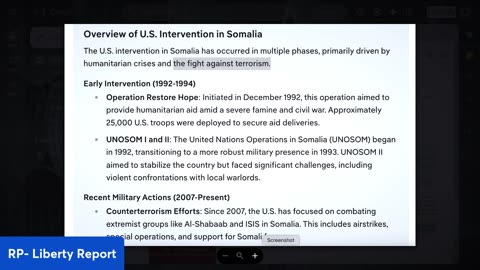 Why So Many Somalis In America? Look To America's Endless War Foreign Policy