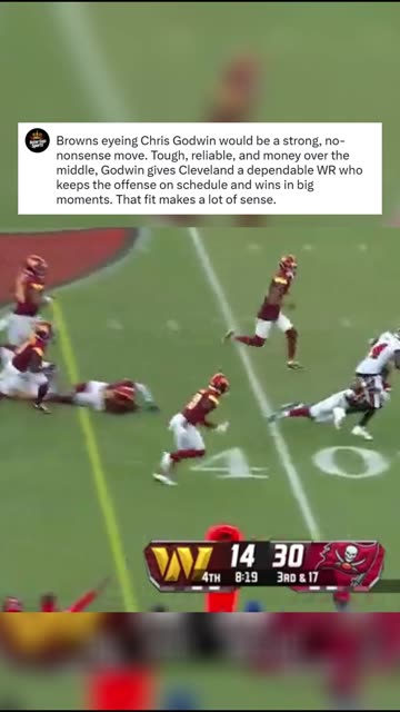 The Cleveland Browns Should Get Chris Godwin