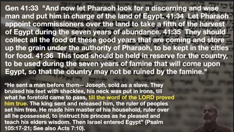 Genesis 41: End Times Joseph