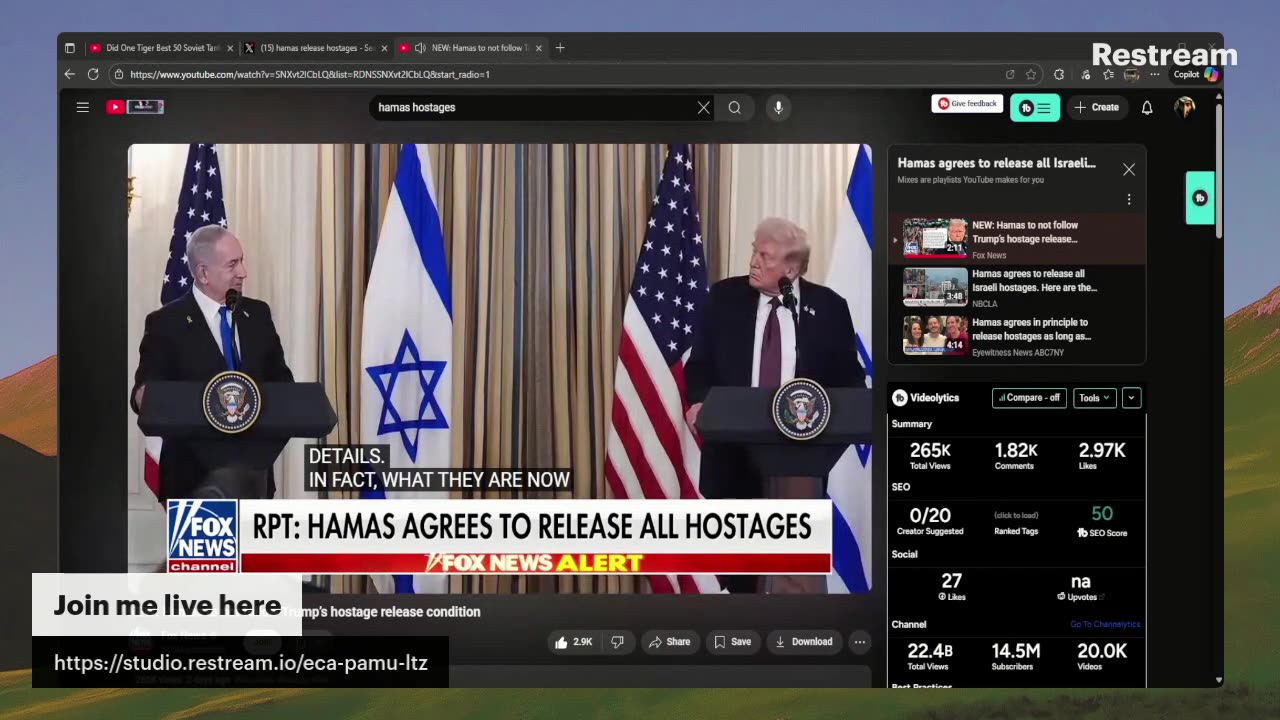 Go live from your browser with Restream Studio