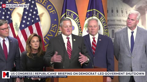 🇺🇸 Speaker Mike Johnson Holds Briefing on Day 22 of Democrat-Led Shutdown of Government [LIVE]