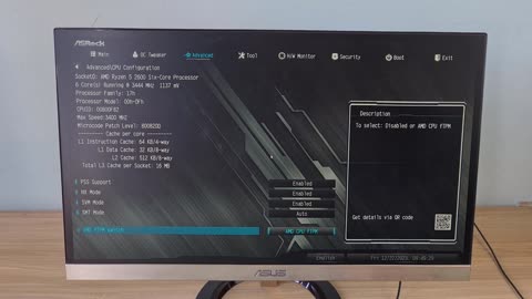 How to enable TPM 2.0 on ASROCK to install Windows 11