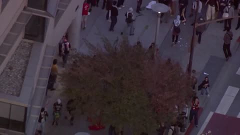 UC Berkeley (Nov. 10) — A far-left extremist stole a conservative man's necklace