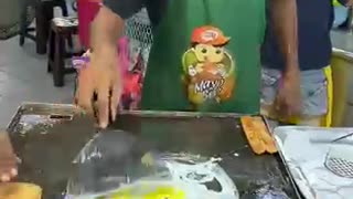 Street Food Master at Work! Insane Egg Burger Cooking Skills