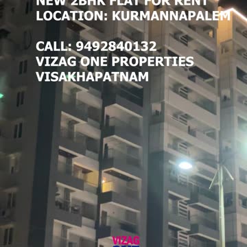Ready to Move Semi Furnished Flat for Rent | 2BHK Vizag Kurmannapalem | Visakhapatnam Vizag