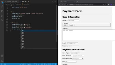 10 Styling Forms in CSS _ Web Development Course _ Lecture 5 of CSS