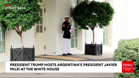 President Trump Hosts Argentina's President Javier Milei At The White House