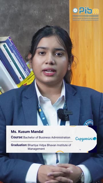 PIBM to Capgemini | SAP Sales Consultant | MBA & PGDM Placements | Kusum Mandal: Batch 2024–26