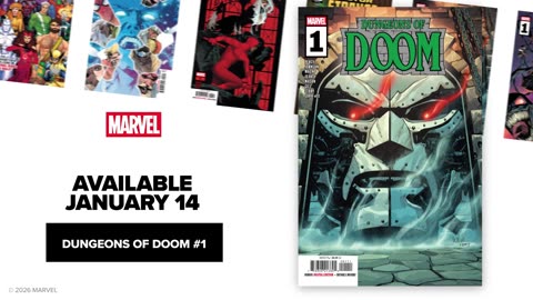 New Marvel Comics This Week Jan 14 2026
