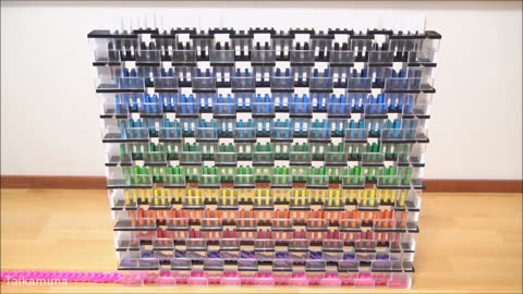 AMAZING Domino Upwall Effect