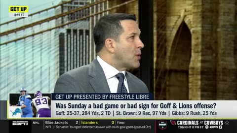 Rex Ryan breakdown NFC North Race after Vikings stun Lions 27-24 - Bears beat Bengals 47-42