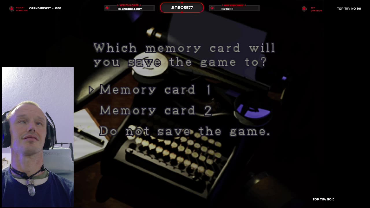 Playing Resident Evil 3 OG Hard Mode