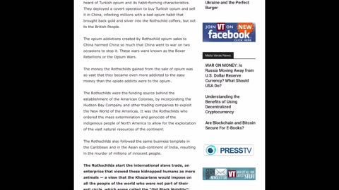 Hidden History Of The Khazarian Mafia