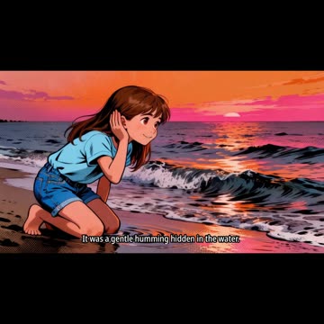 Nina and the Ocean’s Song Portrait Format ~ Heartwarming Kids’ Short Story