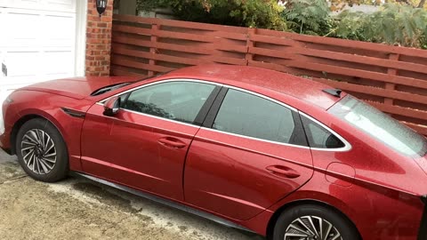 High winds and Graupel