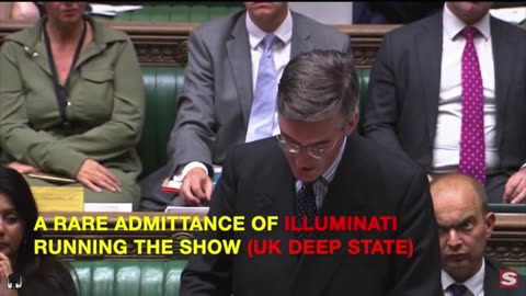 Jacob Reese Mogg Self-Exposing Illuminati Deep State Within UK Government.👁 💡