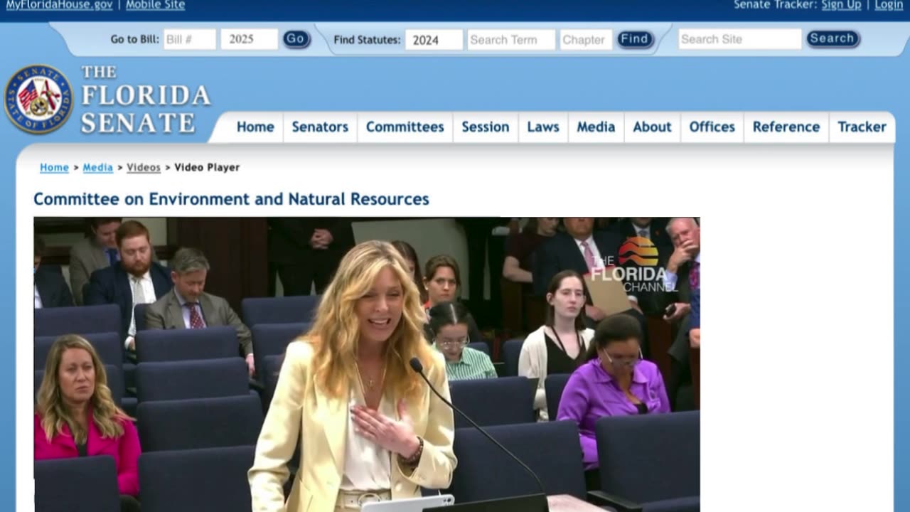 Marla Maples Urges Florida Senate to Ban Weather Modification – Support SB 56