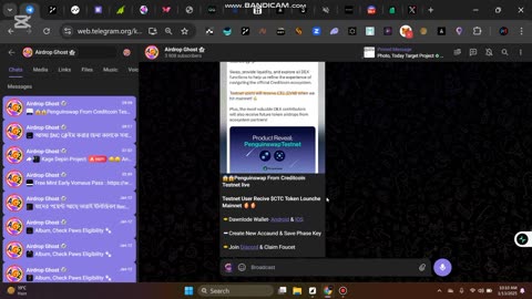 Creditcoin airdrop !! Penguinswap Creditcoin Testnet !! Creditcoin step by step Bangla #Creditcoin