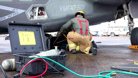 Marines in action! Downed Aircraft Drill in Cherry Point, North Carolina!