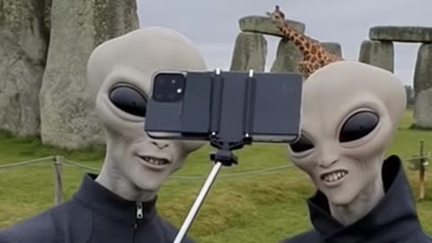 Aliens in stonehenge 😂 | Sora2 AI