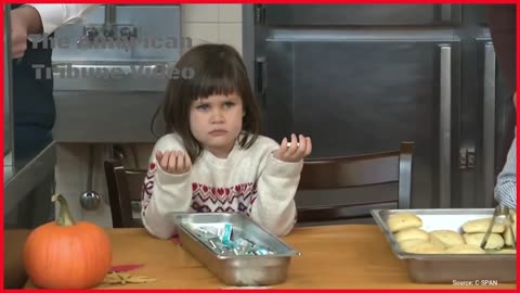 JD Vance’s Daughter Shares Adorable Moment with Troops During Thanksgiving Event