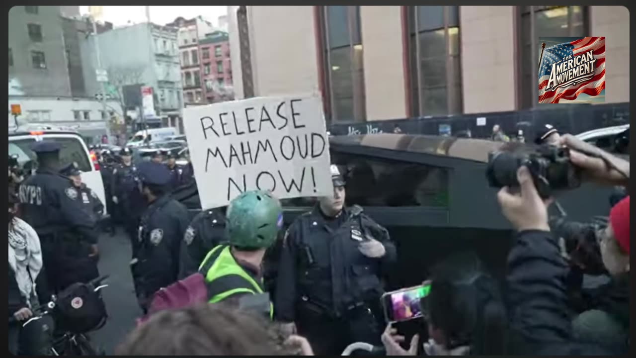 New York city Palestine and anti Elon Musk protest's have combined this is not America