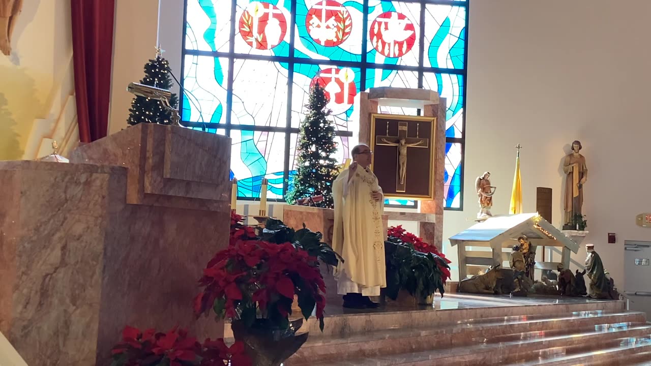 Father Martin Dunne Homily , The Baptism of the Lord Luke 3:15-16, 21-22