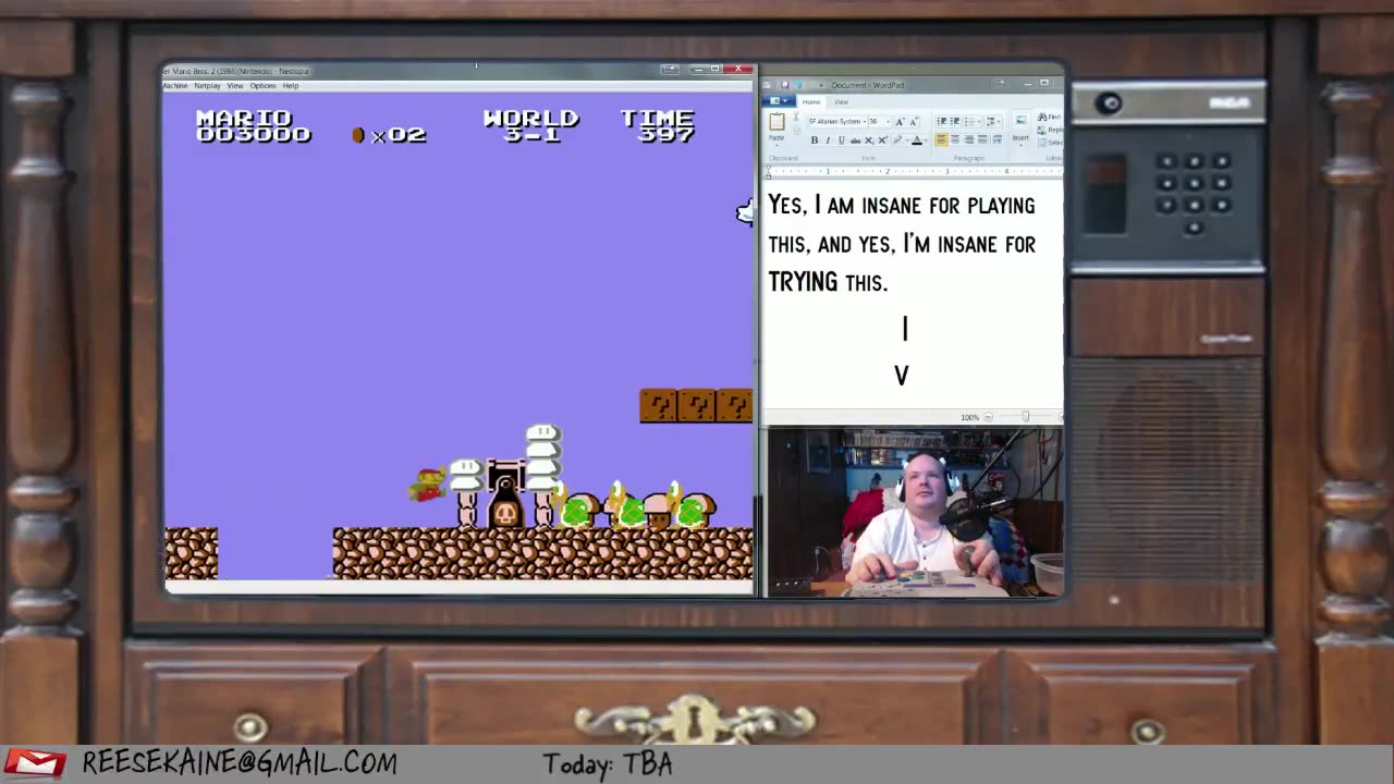 Super Mario Brothers 2 (FDS)(Attempt #1)(Part 1)