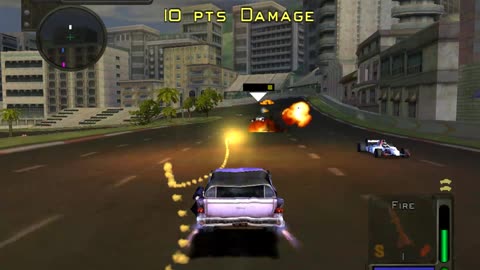 Twisted Metal - Head-On - Route B Shadow (Mortimer Scharf) Playthrough