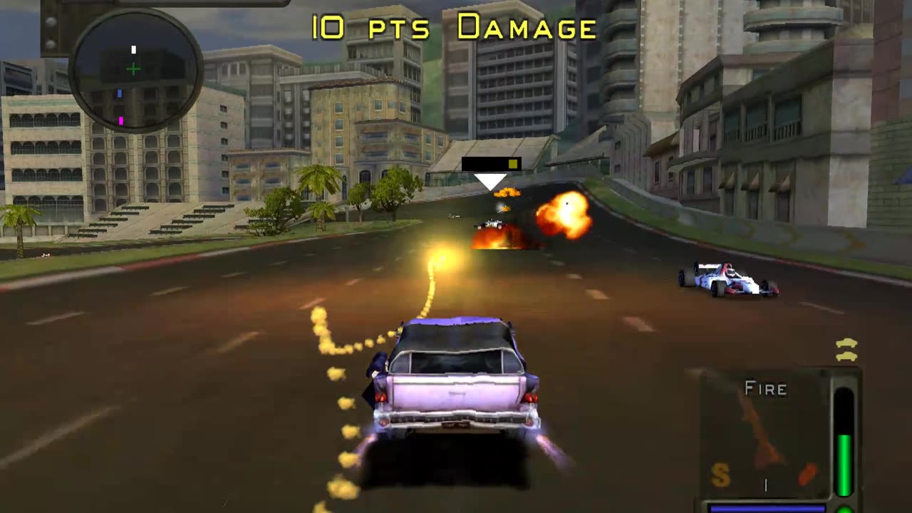 Twisted Metal - Head-On - Route B Shadow (Mortimer Scharf) Playthrough