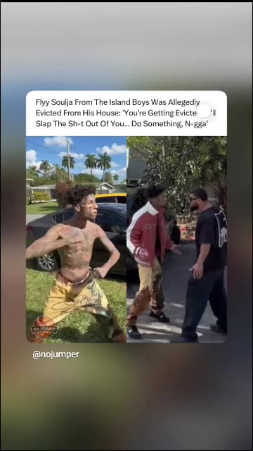 Fly Soulja has being evicted it from his fighting his someone 12/31/25
