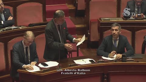 Balboni - Intervento in Senato (29.01.25)