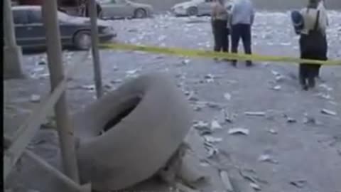 911 Street Scenes After The Demolition Of The Twin World Trade Center Towers