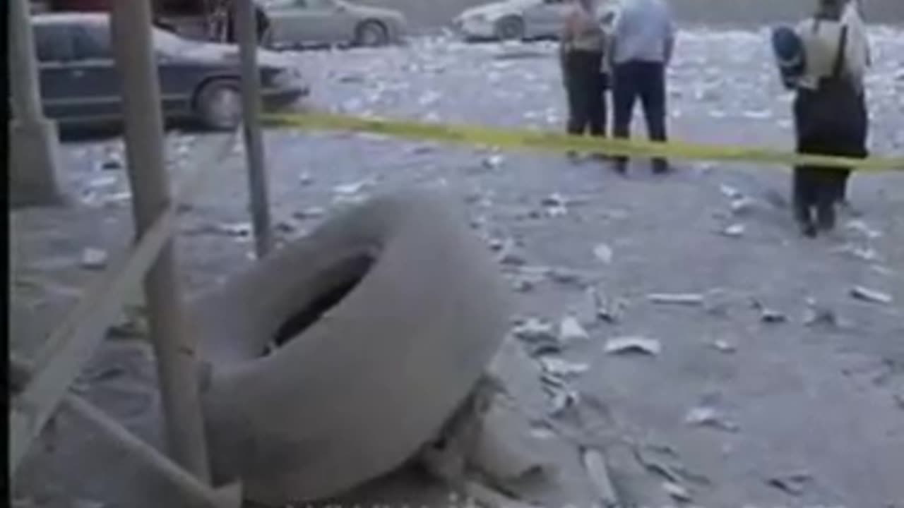 911 Street Scenes After The Demolition Of The Twin World Trade Center Towers