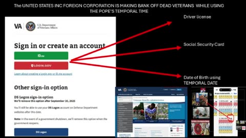 YEP, THE UNITED STATES INC'S CORPORATION IS MAKING BANK OFF DEAD VETERANS USING TEMPORAL JURISDICTIO