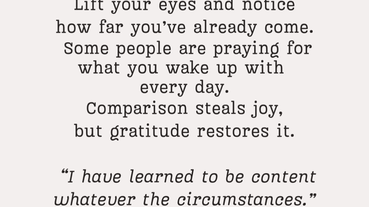 What you have is a miracle