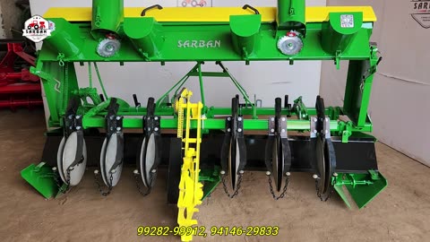 Sarban Multicrop Bed Planter | Sarban Implements | Agriculture Equipments