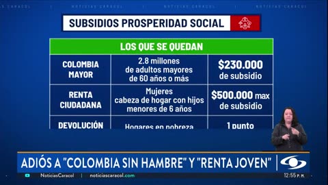 Colombia sin hambre y Renta Joven se acaban el próximo año: ¿qué pasará con los beneficiarios?