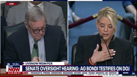 AG Pam Bondi just BOMBED Sen. Dick Durbin on CRIME in Chicago.