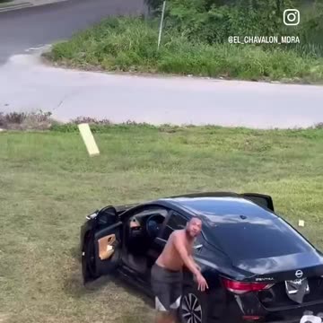 They tried to steal the air compressor