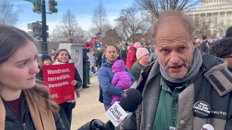 Pro-Life Activist John Hinshaw Speaks To DCNF At March For Life