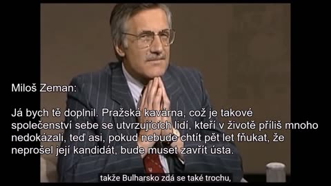 Václav Klaus v ORF 12.11.1989-pět dní před událostmi na Národní třídě